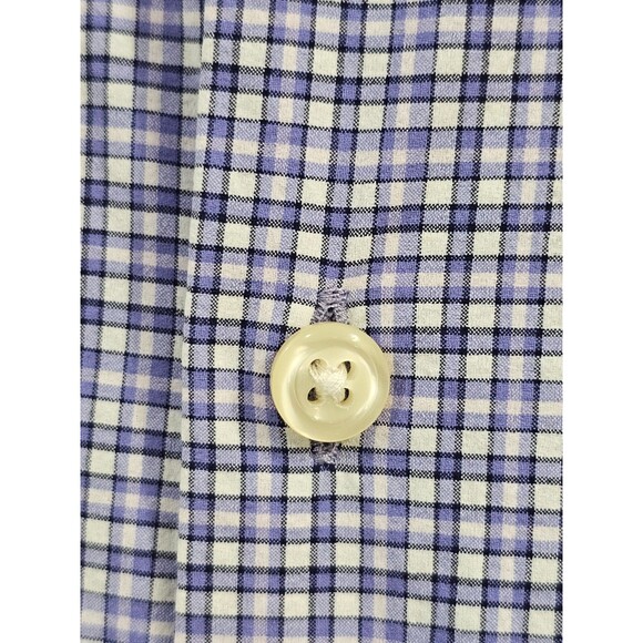 GC Men's XL Peter Millar Featherweight Short Sleeve button Up Dress Shirt Top - Picture 4 of 8